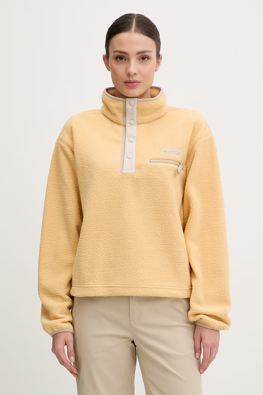 Columbia bluza sportowa Helvetia bez kaptura pomarańczowy 2092231