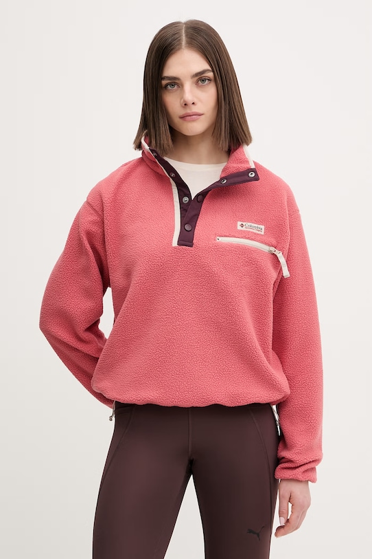 Αθλητική μπλούζα Columbia Helvetia εξωτερική ροζ 2092231