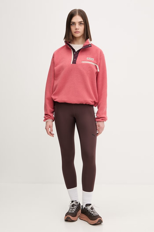 Columbia bluza sportowa Helvetia 2092231 różowy SS26