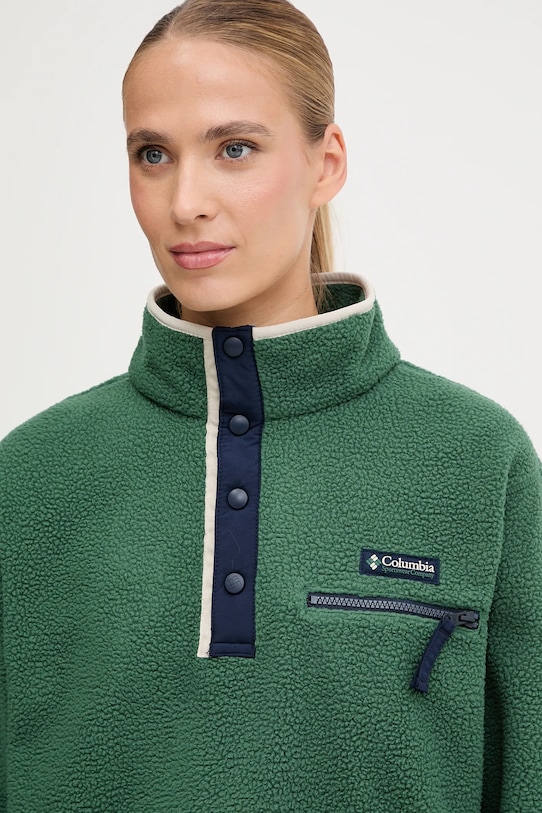 Columbia sports sweatshirt Helvetia green 2092231