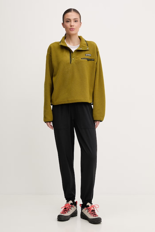 Columbia bluza sportowa Helvetia 2092231 zielony SS26