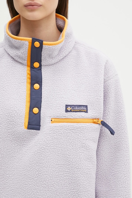 Sportska dukserica Columbia Helvetia ljubičasta 2092231