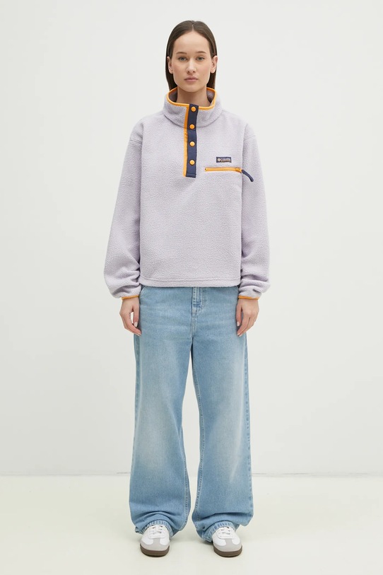 Sportska dukserica Columbia Helvetia 2092231 ljubičasta