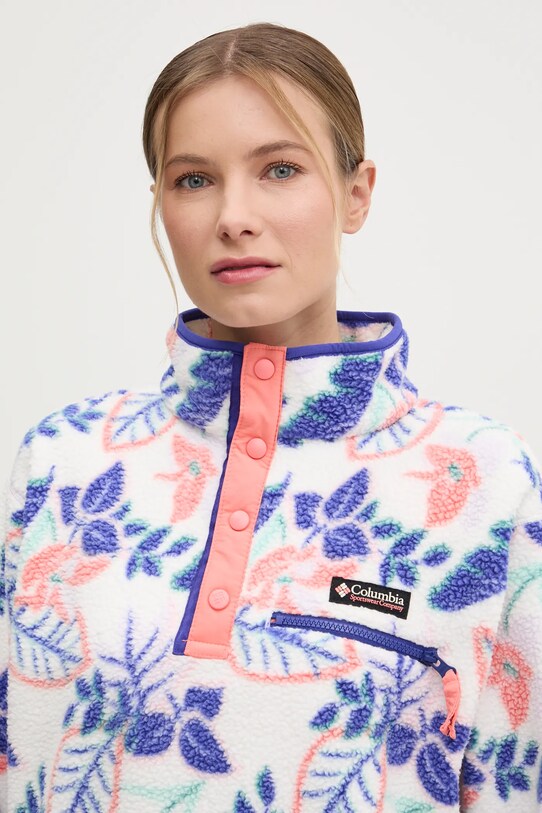 Columbia felpa da sport Helvetia bianco 2098501