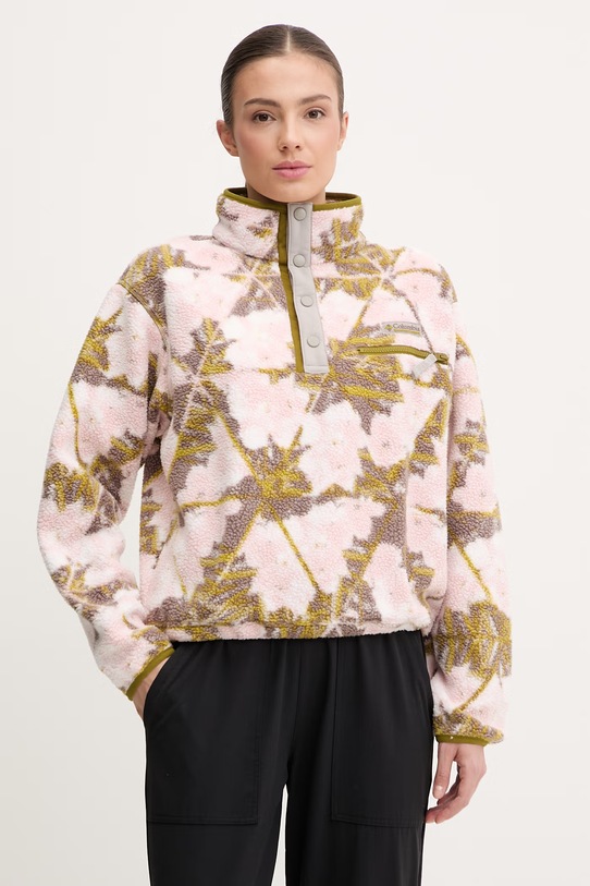 Columbia bluza sportowa Helvetia bez kaptura różowy 2098501