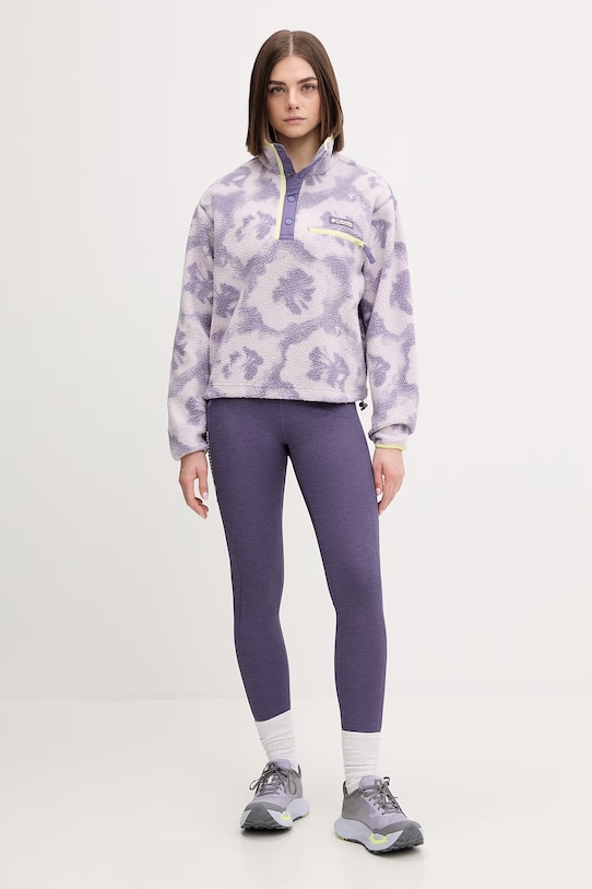 Αθλητική μπλούζα Columbia Helvetia 2098501 μωβ SS26