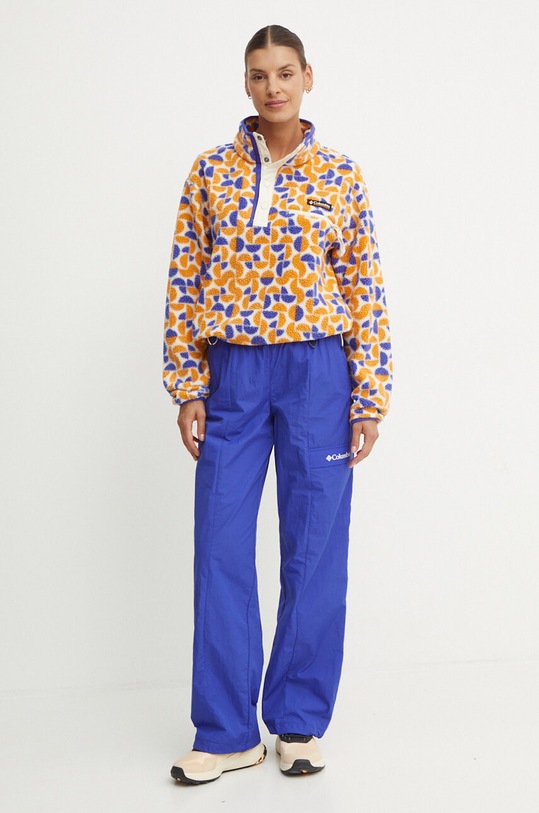Columbia bluza sportowa Helvetia 2098501 pomarańczowy AW25