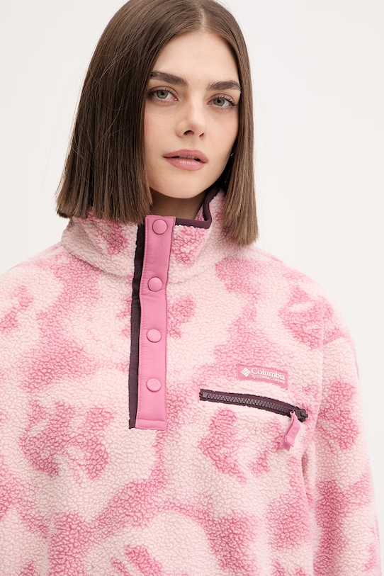 Αθλητική μπλούζα Columbia Helvetia ροζ 2098501
