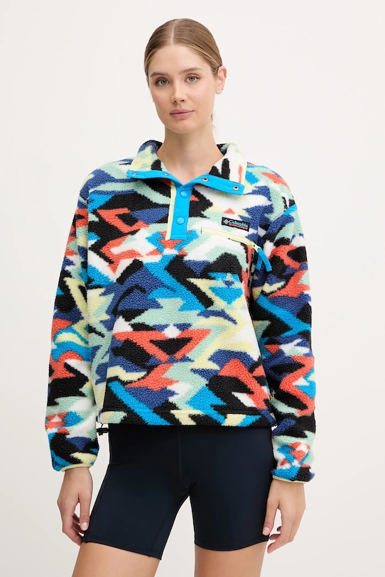 Sportska dukserica Columbia Helvetia bez kapuljače plava 2098501