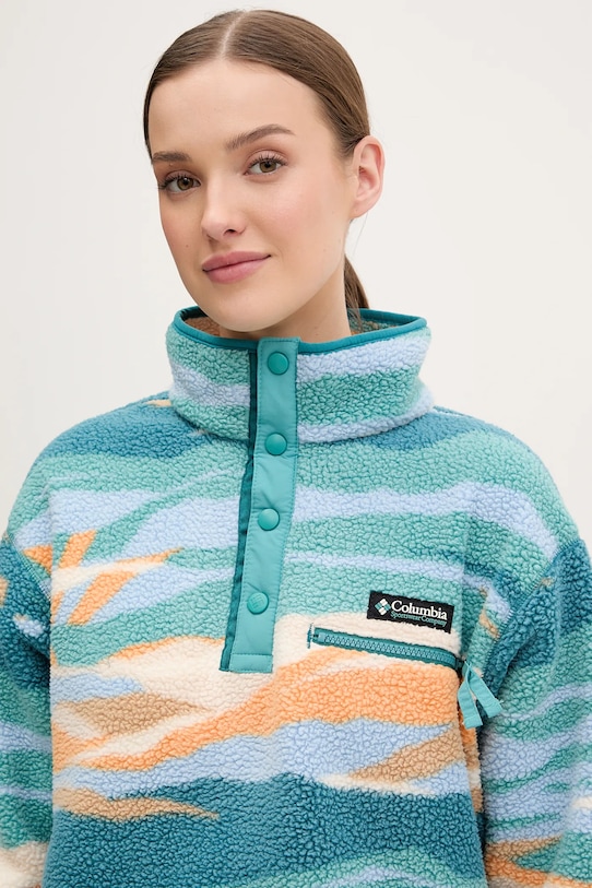 Columbia bluza sportowa Helvetia turkusowy 2098501