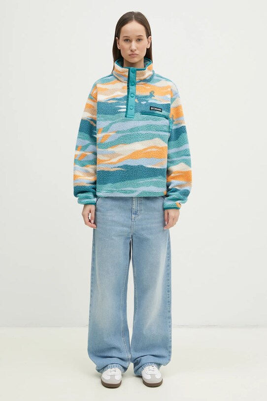 Columbia bluza sportowa Helvetia 2098501 turkusowy