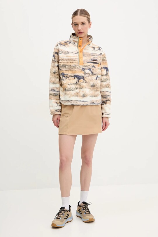 Columbia bluza sportowa Helvetia 2098501 beżowy AW24