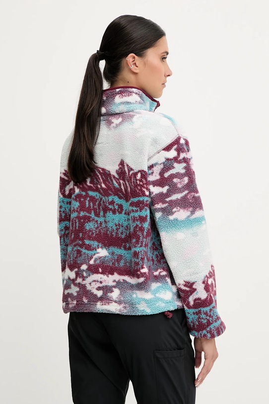 Odzież Columbia bluza sportowa Helvetia 2098501 bordowy