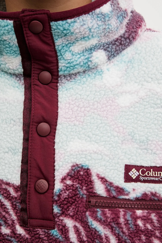 Спортен суичър Columbia Helvetia 2098501 бордо