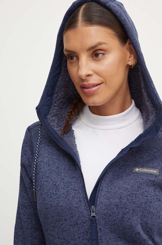 Columbia felpa da sport Sweather Weather blu navy 2085693