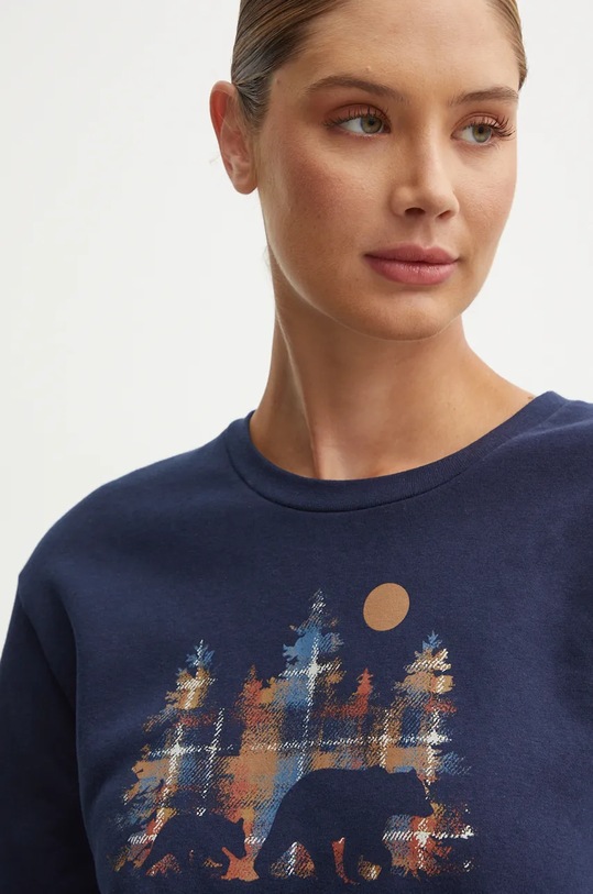 Columbia bluza Hart Mountain Crew bleumarin 2086431