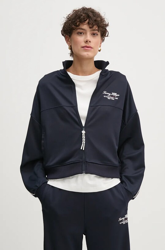 Tommy Hilfiger felpa senza blu navy WW0WW42924