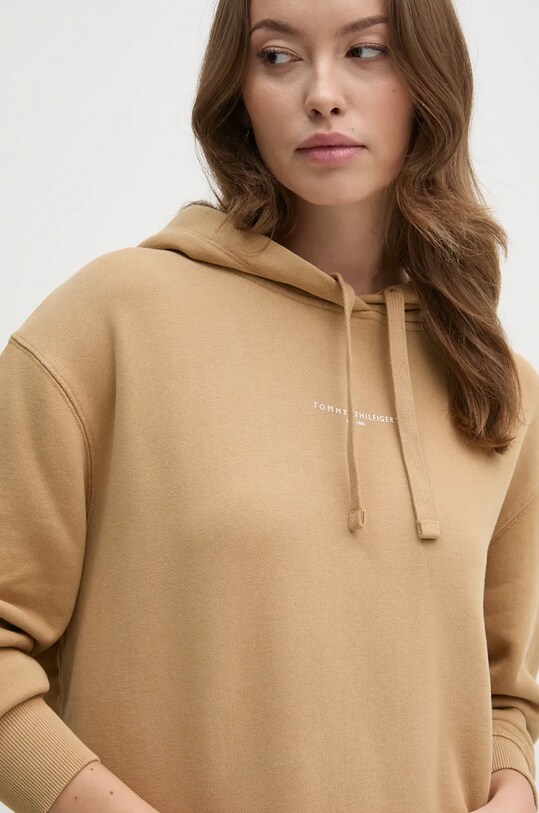 Tommy Hilfiger bluza beżowy WW0WW42896