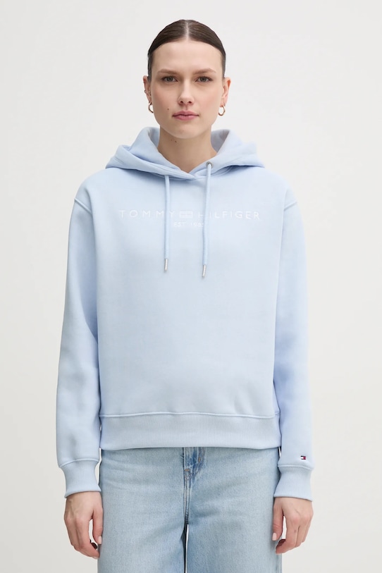 Tommy Hilfiger bluza albastru WW0WW43598