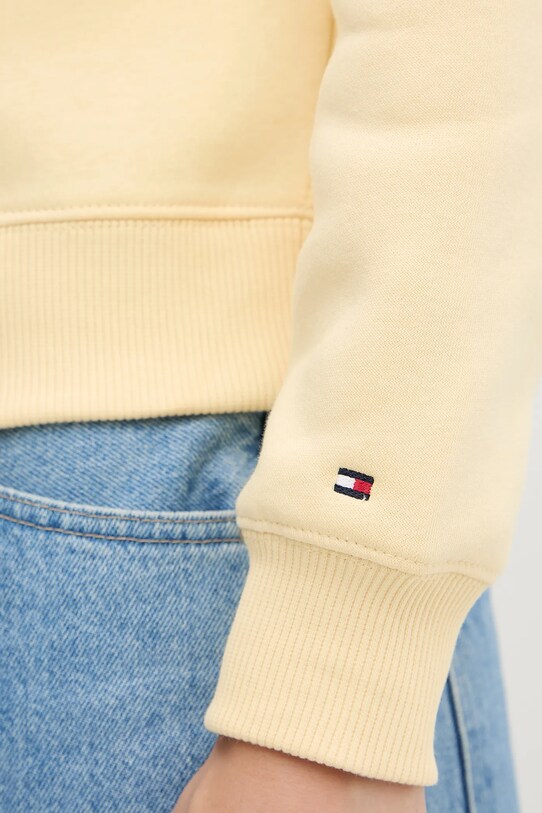 Tommy Hilfiger bluza żółty WW0WW43598