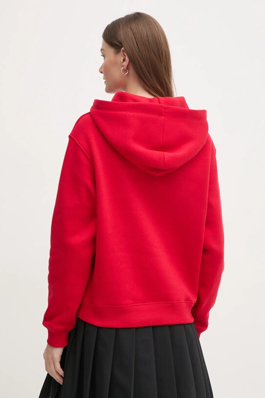Odzież Tommy Hilfiger bluza WW0WW43598 czerwony