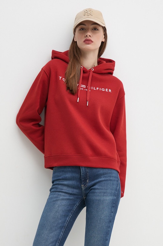 Кофта Tommy Hilfiger інші бордо WW0WW43598