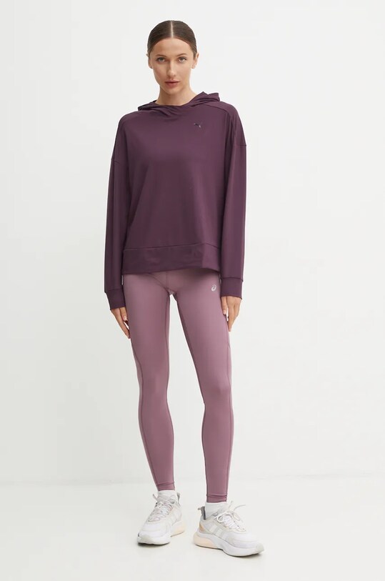 Tréningová mikina Puma Cloudspun 525762 fialová AW24