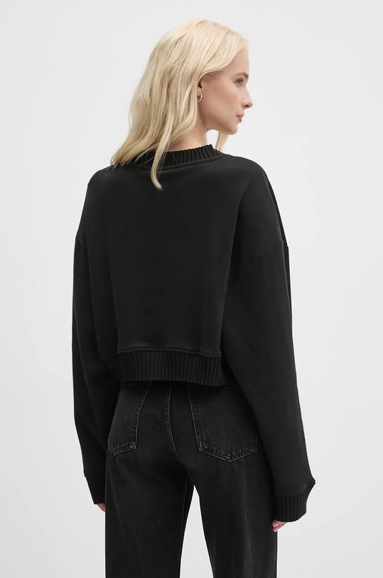 Oblečení Bavlněná mikina Calvin Klein Jeans J20J224651 černá