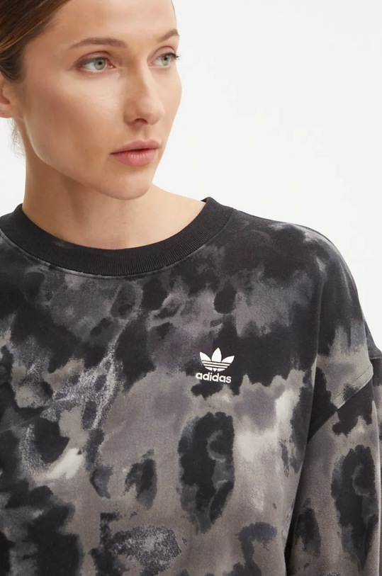 Бавовняна кофта adidas Originals чорний IW0842