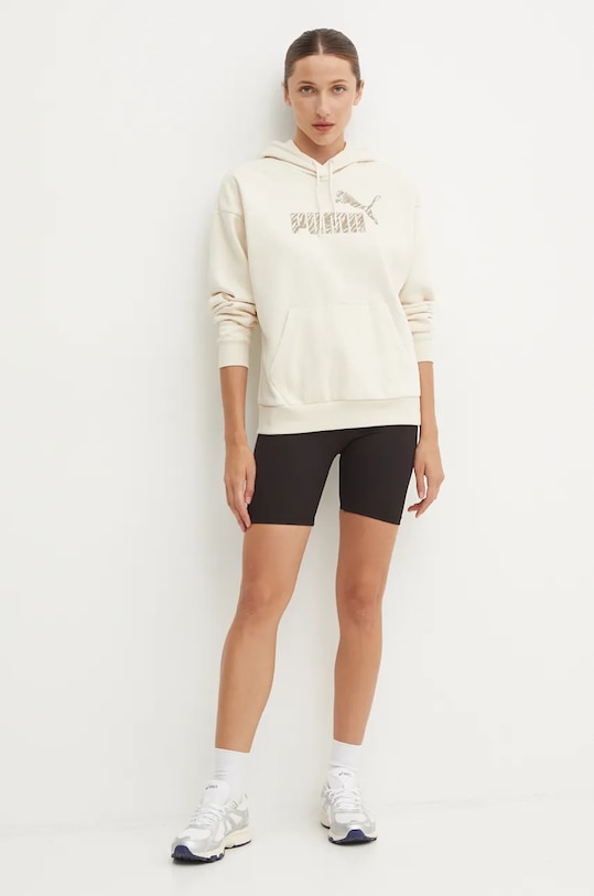 Puma bluza 681492 beżowy AW24