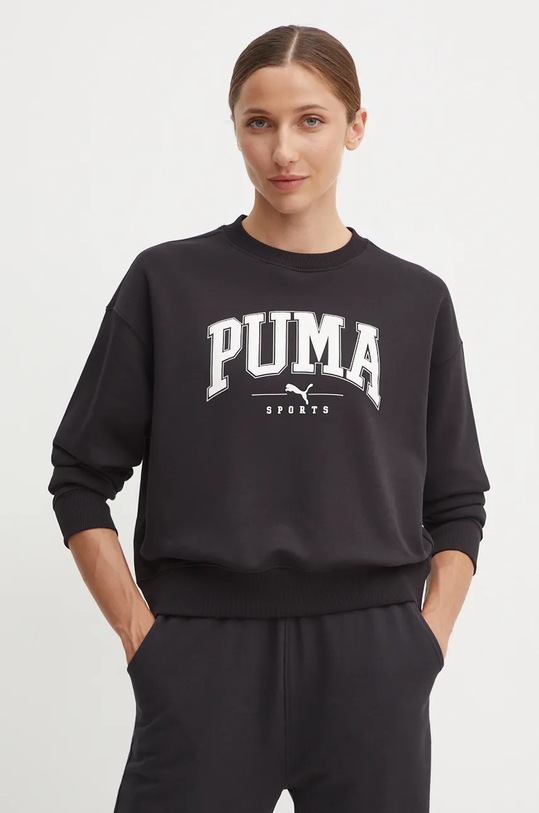 Кофта Puma без капюшона чёрный 681539
