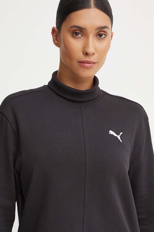 Бавовняна кофта Puma чорний 681629