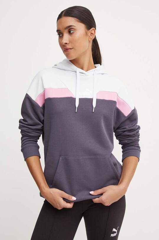 Кофта Puma з капюшоном сірий 681647