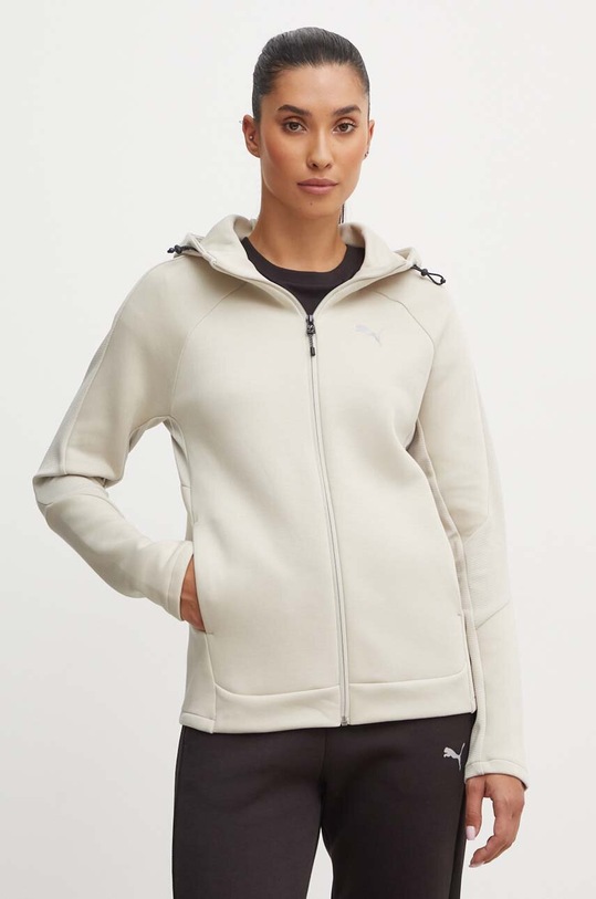 Кофта Puma з капюшоном зелений 681670