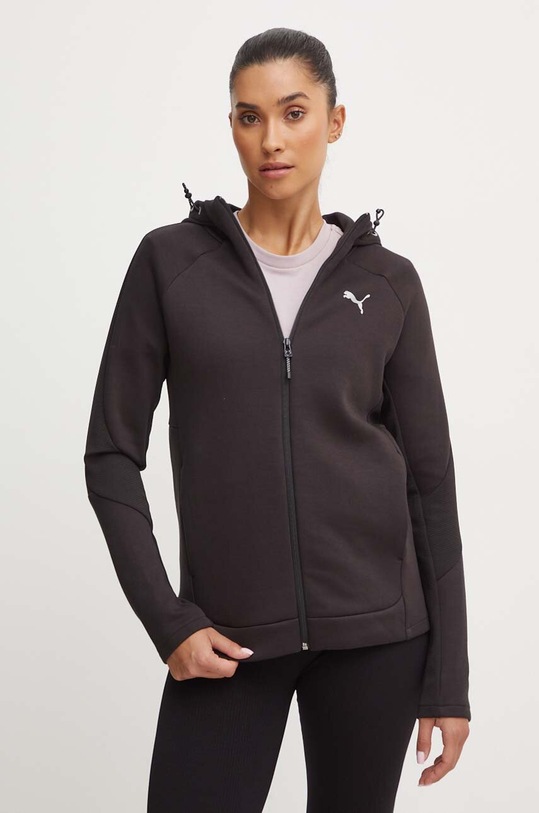 Puma bluza z kapturem czarny 681670