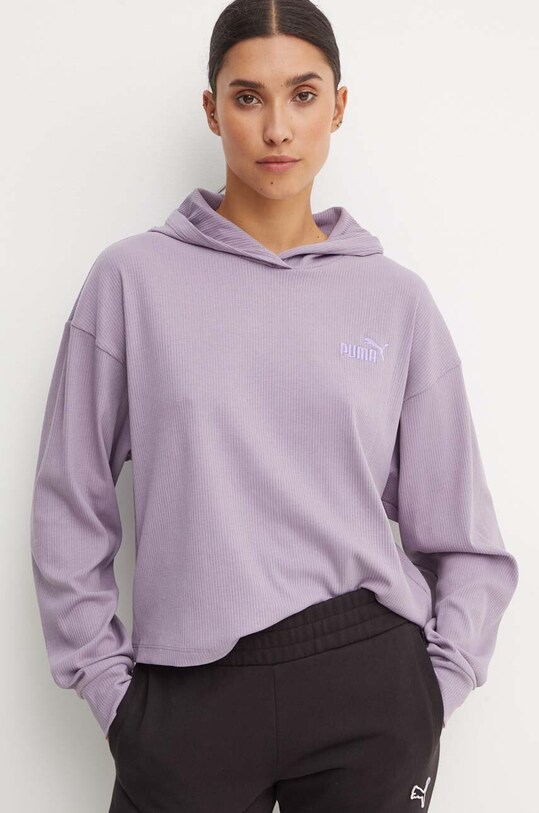 Кофта Puma с капюшоном фиолетовой 682503