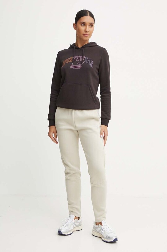 Dukserica Puma 682987 crna AW24