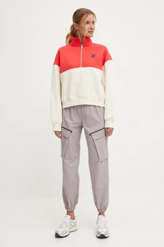 Кофта P.E Nation Centre Field Sweat 243F304 бежевый AW24