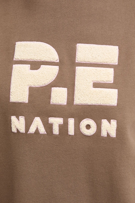 Бавовняна кофта P.E Nation Heads Up 2 243F434 коричневий