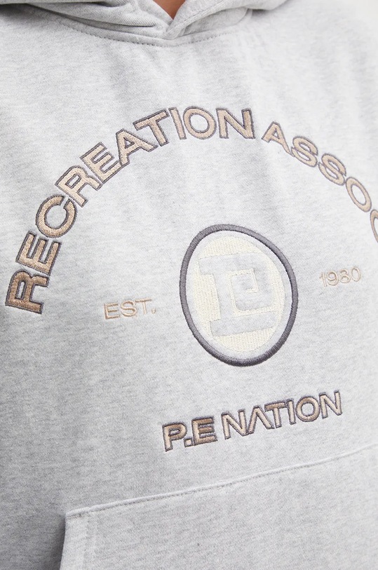 P.E Nation bluza Outfield Hoodie 243H396 gri