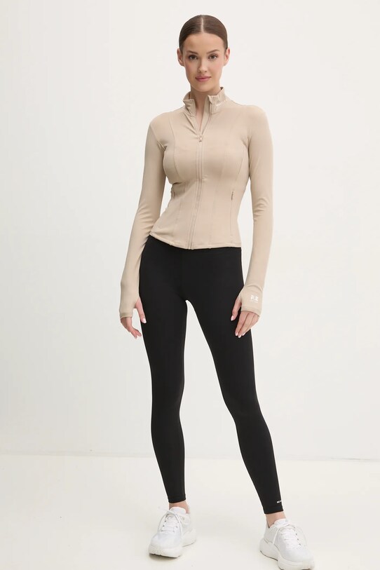 P.E Nation bluza treningowa Breakthrough 243J297 beżowy AW25