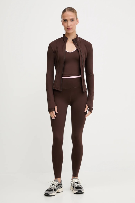 P.E Nation bluza treningowa Breakthrough 243J297 brązowy AW25