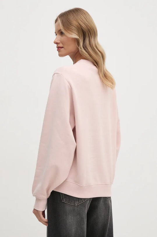 Îmbrăcăminte Calvin Klein Jeans hanorac de bumbac J20J224652 roz