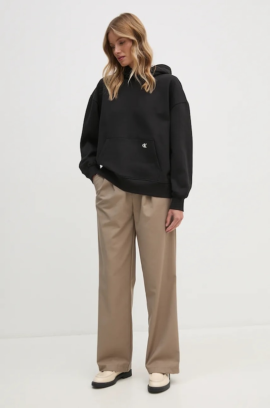 Dukserica Calvin Klein Jeans J20J224911 crna NC24