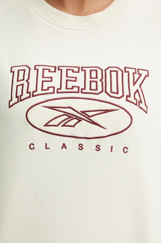 Reebok Classic bluza bawełniana 100205214 beżowy