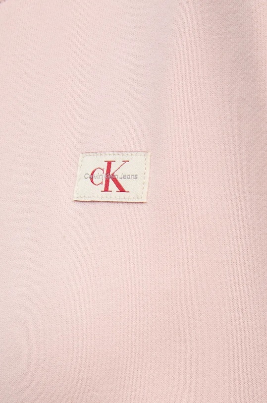 Calvin Klein Jeans bluza bawełniana J20J224173 różowy