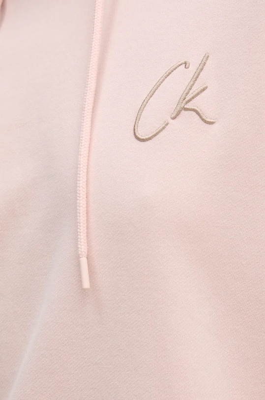 Памучен суичър Calvin Klein Jeans J20J224179 розов