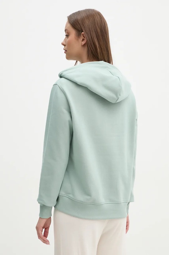 Ρούχα Βαμβακερή μπλούζα Calvin Klein Jeans J20J224179 πράσινο