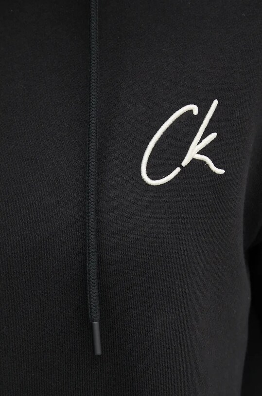 Хлопковая кофта Calvin Klein Jeans J20J224179 чёрный