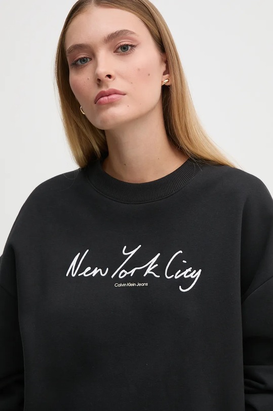 Mikina Calvin Klein Jeans černá J20J224442